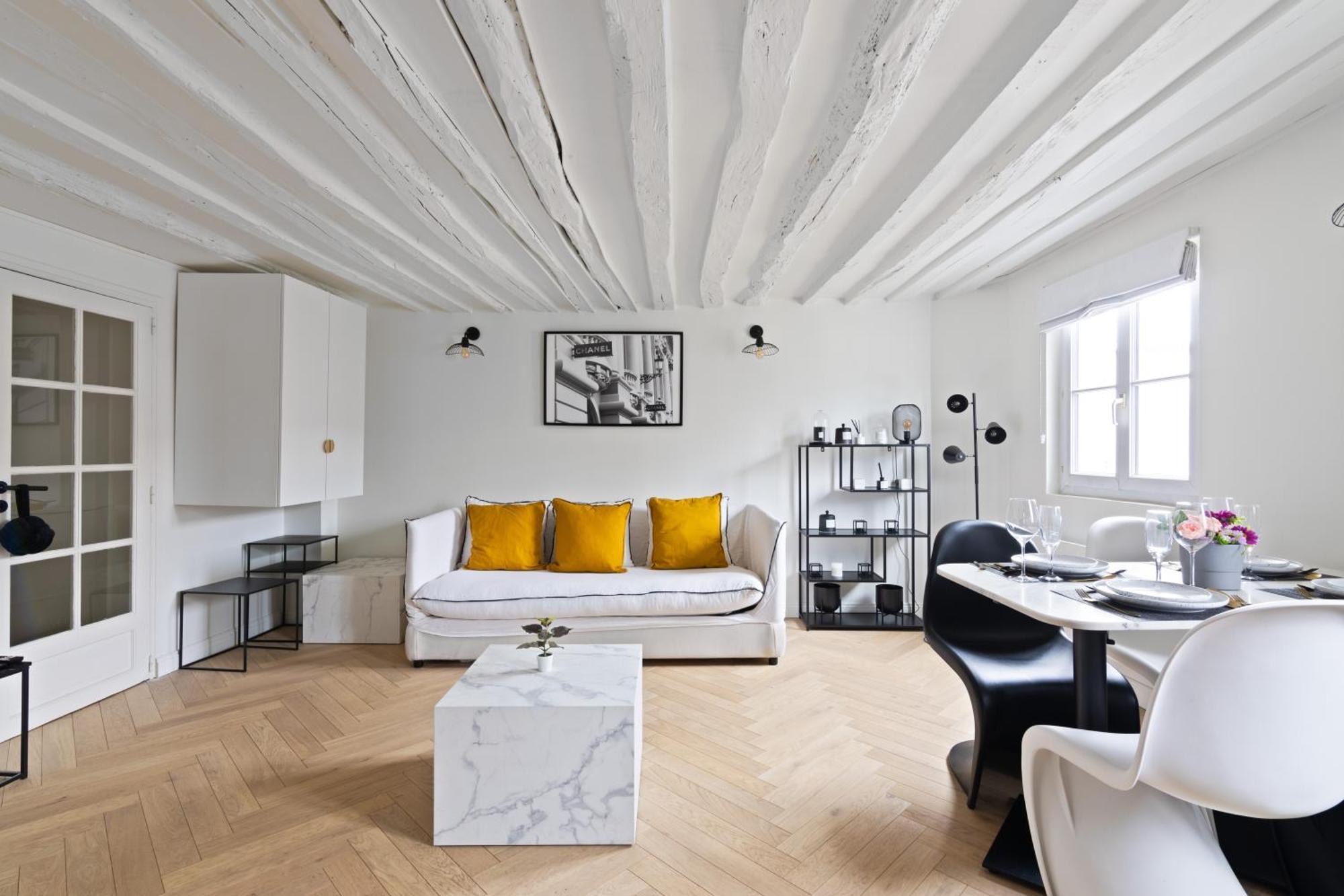 Elegant Appartement Pres Du Musee Du Louvre Et Du Jardin Des Tuileries Free Netflix Paris Luaran gambar
